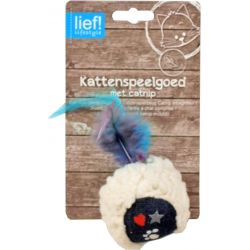 lief! Unisex kattenspeelgoed crinkle bal (Besteléénheid per 3)