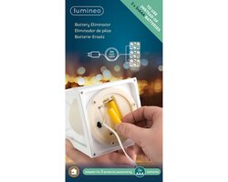 Lumineo batterij vervanger voor 3x AAA-batterijen 3x - afbeelding 2