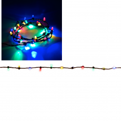 LuVille 36 multicolour lights steady