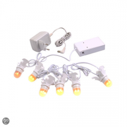 LuVille Chain of 6 led light bulbs