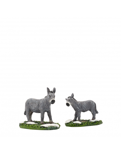 LuVille Donkey and foal 2 pieces