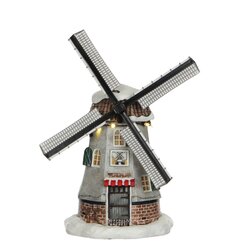 Luville Dutch mill battery operated - l15,5xb13xh22,5cm