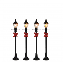 LuVille Gas street lantern 4 pieces