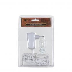 LuVille Light cord 12 volt with switch adaptor