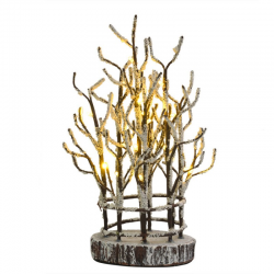 LuVille lighted tree on wood base