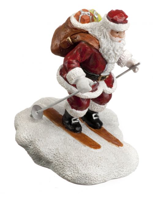 LuVille Santa Skiing