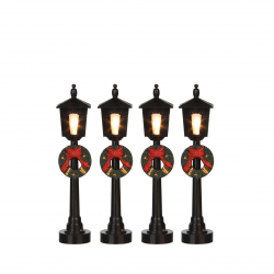 LuVille Street lantern 4 pieces