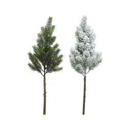 Decoris mini tree on stick h70cm 2ass