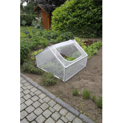 Nature - Tuinkas - Wit - Hoogte 35/68cm - 100 x 100 cm - afbeelding 2