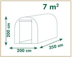 Nature Tuintunnelkas h200 x 350 x 200cm - afbeelding 5