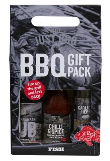 Not Just BBQ cadeauverpakking Starterpack vis 3-delig