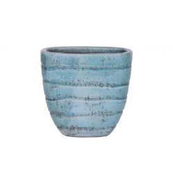 TS Plantenbak binnen Elize turquoise 24x13 cm