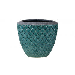 TS Plantenbak binnen Trento turquoise 26x14 cm