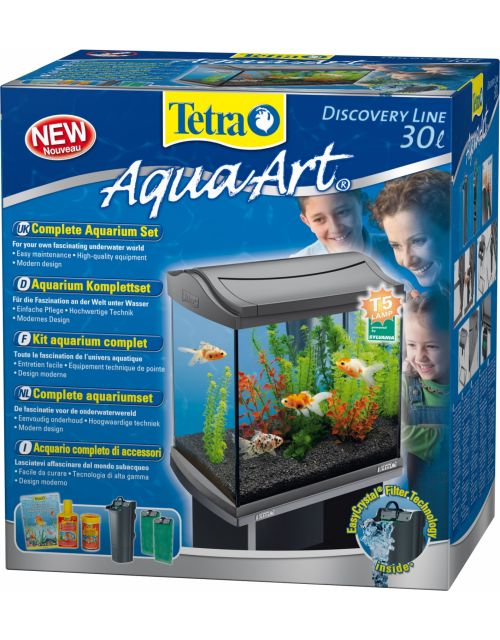 Tetra aqua-art aquarium 30 ltr.grij