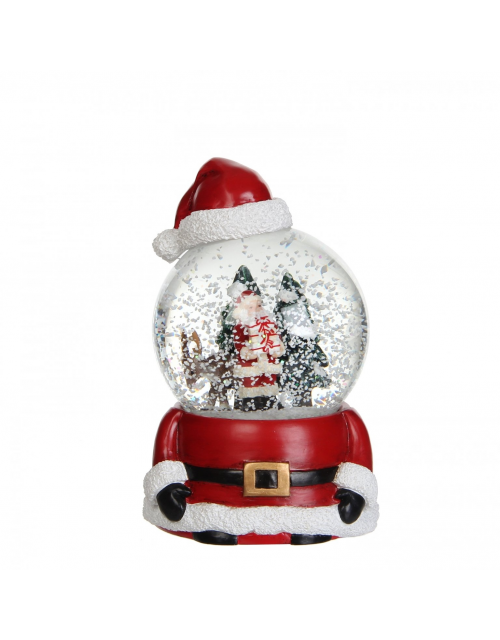 LuVille Waterglobe Santa and tree