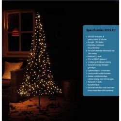 Fairybell LED Kerstverlichting in Kerstboom vorm 1,85 m hoog