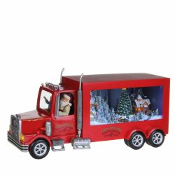 LuVille Santa Drive Truck w/Music