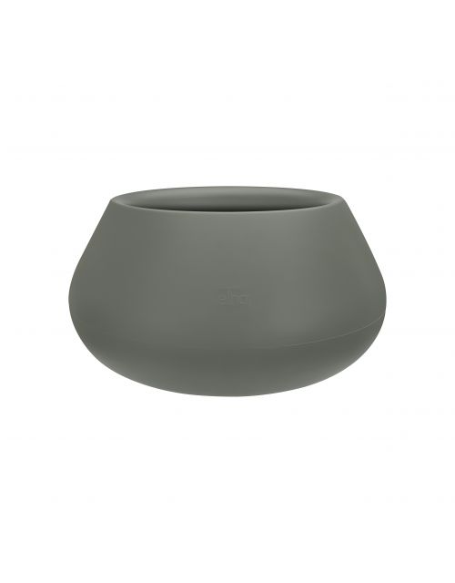 elho pure cone bowl 60 steengrijs - afbeelding 1