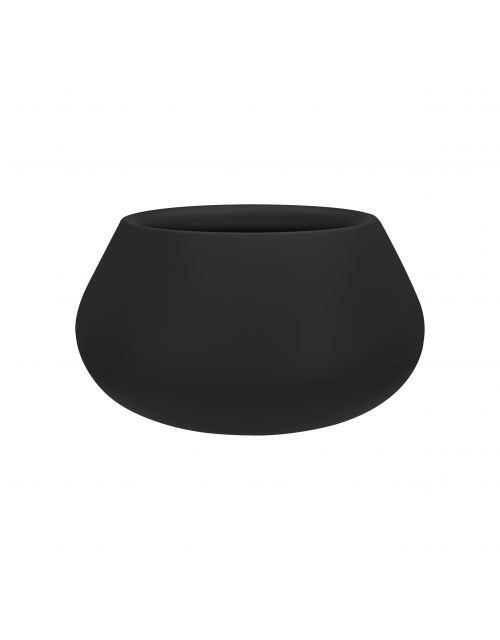 elho pure cone bowl 60 zwart - afbeelding 1