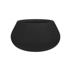 elho pure cone bowl 60 zwart - afbeelding 1