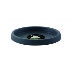 Elho Pure Saucer 25 - Antraciet - Binnen & Buiten  - Ø 25 x H 3.2 cm - afbeelding 2