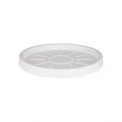 Elho Pure Saucer 25 - Wit - Binnen & Buiten  - Ø 25 x H 3.2 cm - afbeelding 2