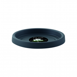 Elho Pure Saucer 25 - Antraciet - Binnen & Buiten  - Ø 25 x H 3.2 cm - afbeelding 1