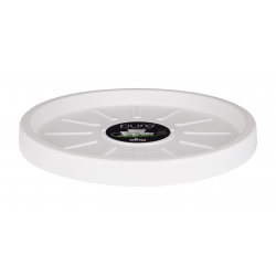 Elho Pure Saucer 25 - Wit - Binnen & Buiten  - Ø 25 x H 3.2 cm - afbeelding 1