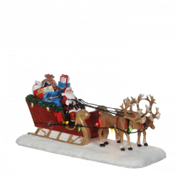 LuVille Santas sleigh