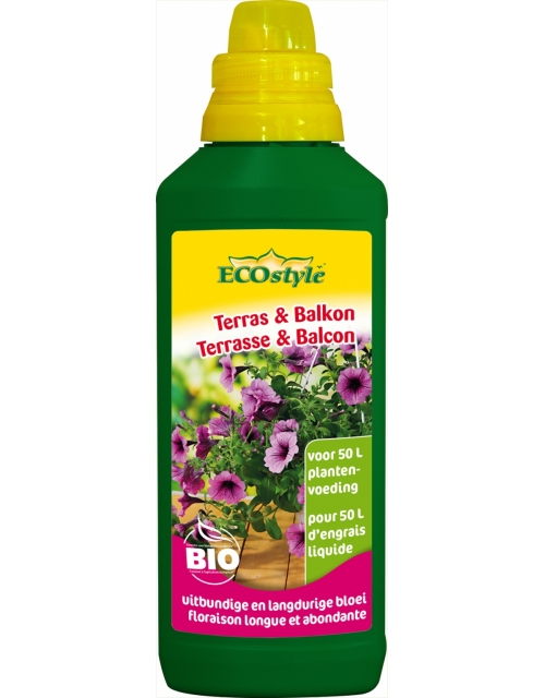 Ecostyle Terras & Balkon plantenvoeding 500 ml