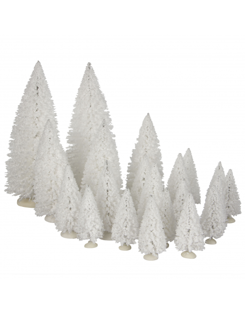 LuVille Tree white assorted 21 pieces