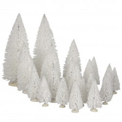 LuVille Tree white assorted 21 pieces