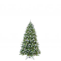 Kunstkerstboom Empress Spruce Frosted D76 H120