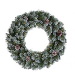 Triumph  Tree Empress Krans Groen Frosted  - D60Cm