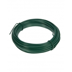 Tuindraad groen pvc 15mx2mm