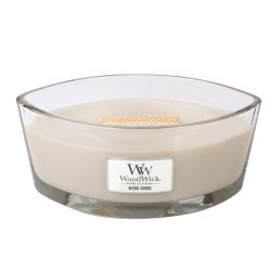 Wood Smoke Ellipse WoodWick HeartWick Candle